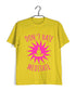 Yoga No Hate, Only Meditate Sports Fitness Casual Graphic Printed T-Shirt for Men